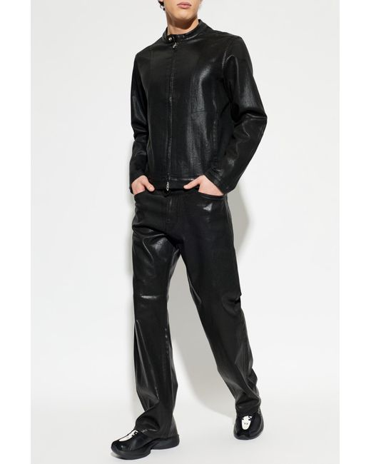 DIESEL Black 'D-Glory Jogg' Jacket for men