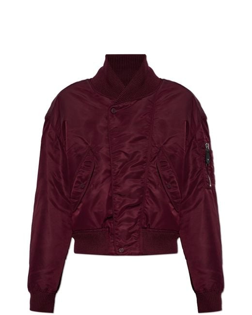 DSquared² Red Insulated 'Bomber' Jacket