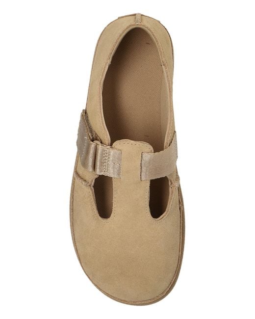 Ugg Brown Suede Shoes 'W Goldenstar Mary Jane'