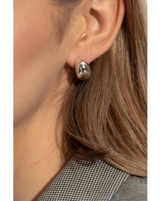 LIE STUDIO Earrings 'The Simone' in Metallic | Lyst UK