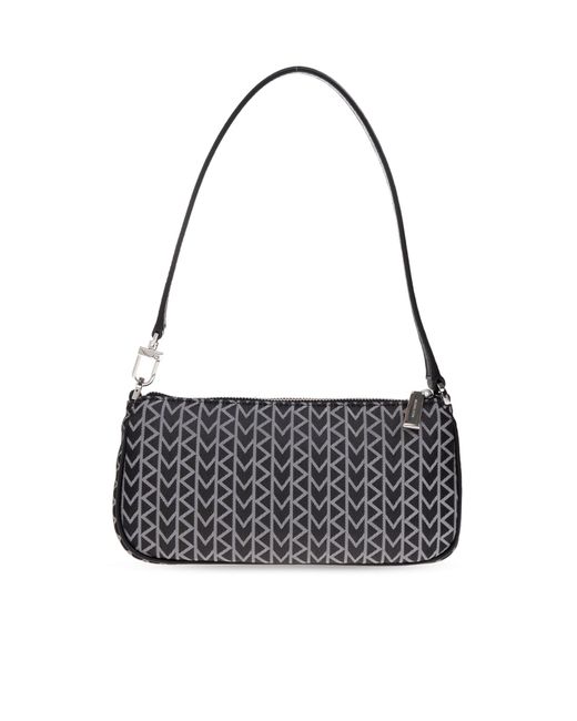 MICHAEL Michael Kors Gray Shoulder Bag "Zoe Small"