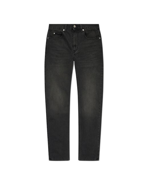 Isabel Marant Black Jeans Jack for men