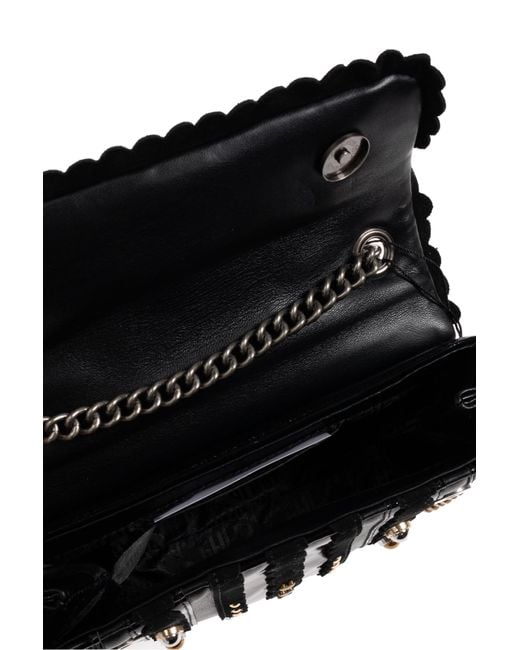 Kurt Geiger Gray Shoulder Bag "Kensington Medium"