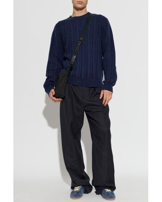 A.P.C. Blue Stendhal Sweater for men