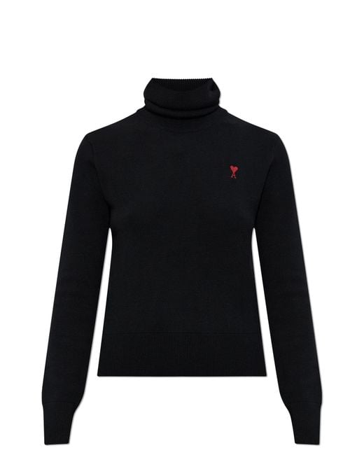 AMI Black Wool Jacket