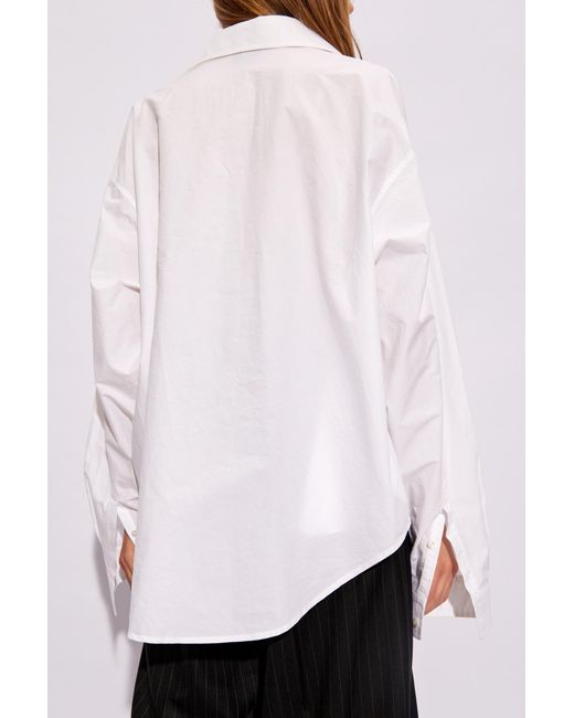 Balenciaga White Shirt With A Pocket