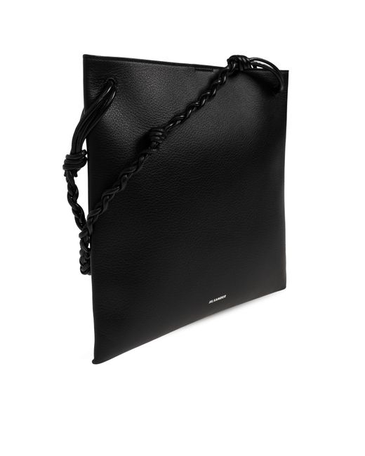 Jil Sander Black 'Tangle Slim' Bag for men