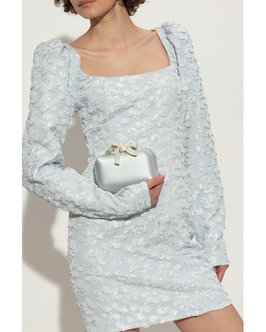 Jimmy Choo White Clutch 'Cloud'