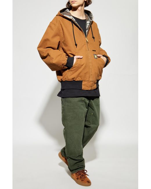 Carhartt Green Double-Sided "Active" Jacket for men