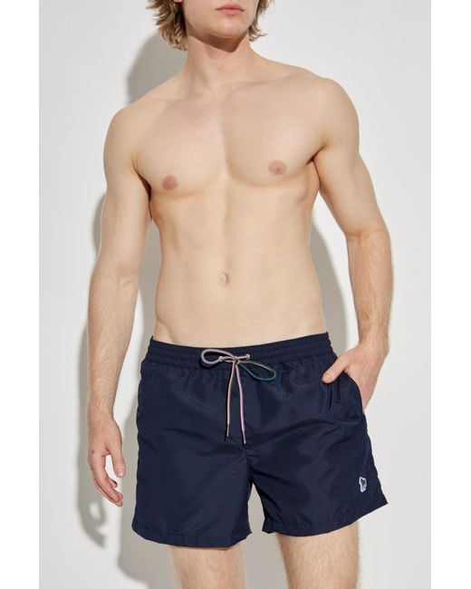 Paul Smith Blue Swim Shorts for men