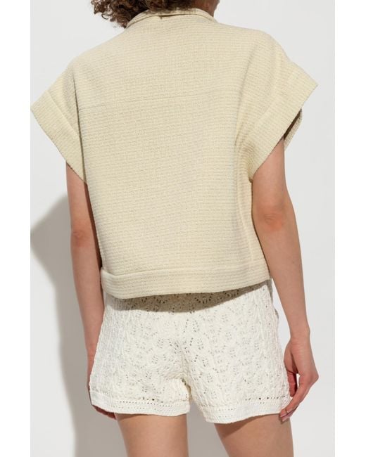 IRO Natural Tweed Vest Saruka