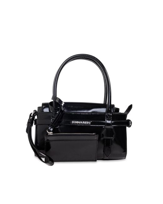 DSquared² Red 'Twin' Shoulder Bag