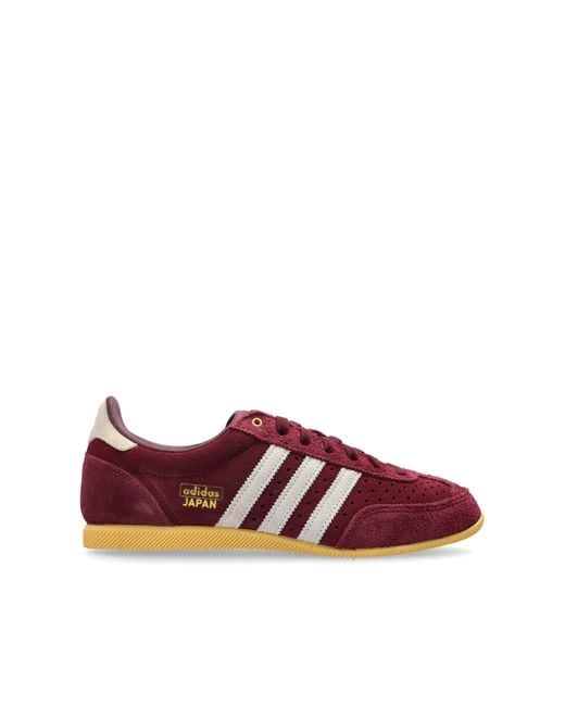 Adidas Originals Red 'Japan' Sports Shoes