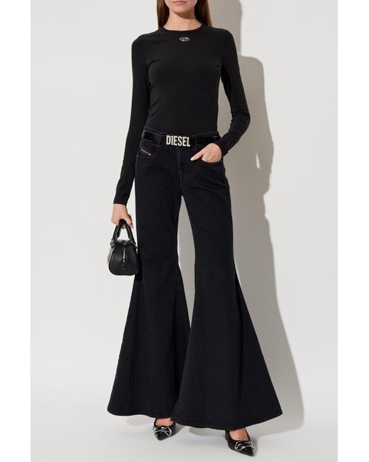 DIESEL Black 1970 D-Bleess Jeans