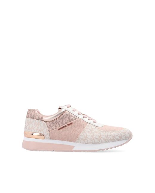 MICHAEL Michael Kors 'allie' Sneakers in Pink | Lyst