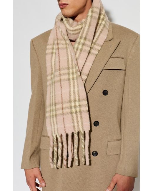 Burberry Natural Wool Scarf