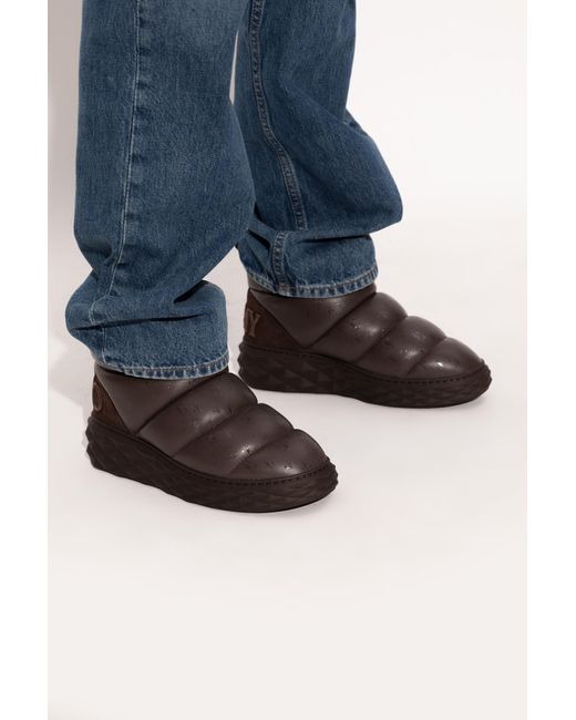 Jimmy Choo Women's Blue Xan Snow Boots