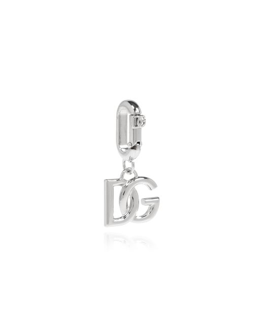 Dolce & Gabbana Blue Pendant With Logo for men