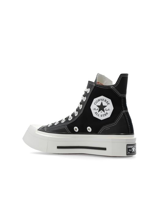 Converse Black 'chuck 70 De Luxe Squared' High-top Sneakers, for men