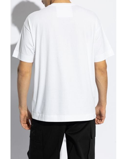 Givenchy White Crew Neck T-Shirt for men