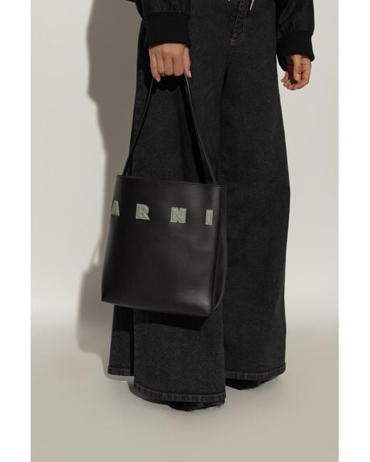 Marni Black Bag Of Type Shopper