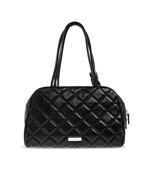 Marc Jacobs Black Quilted Bag,