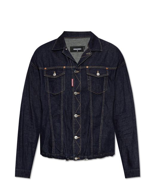 DSquared² Blue Denim Jacket Capsule 'Summer Lovers' for men