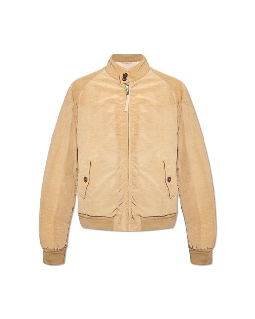 Maison Margiela Natural Jacket With Stand Collar, for men