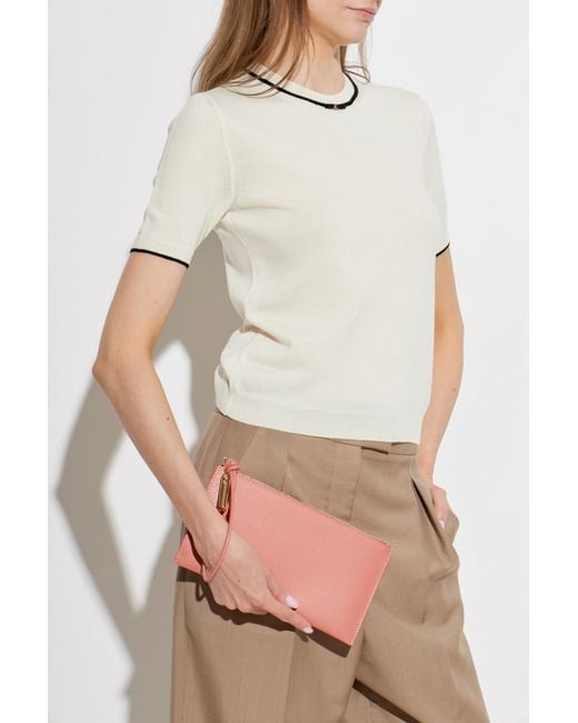 Furla Pink "Iride Medium" Bag