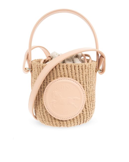 Chloé Black Bag Horse Medal Mini