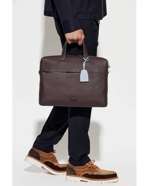 Paul Smith Black 'Folio' Bag for men