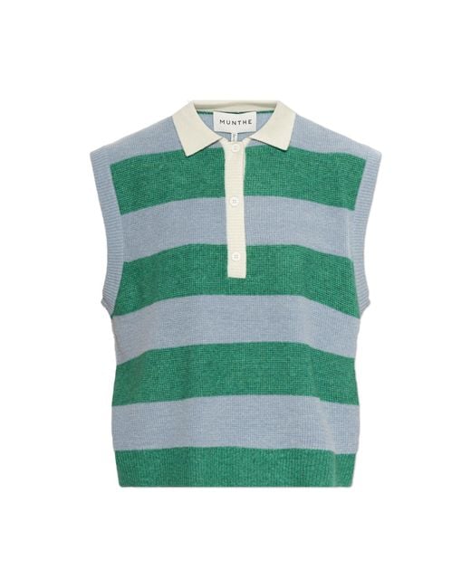 Munthe Green "Bracha" Vest
