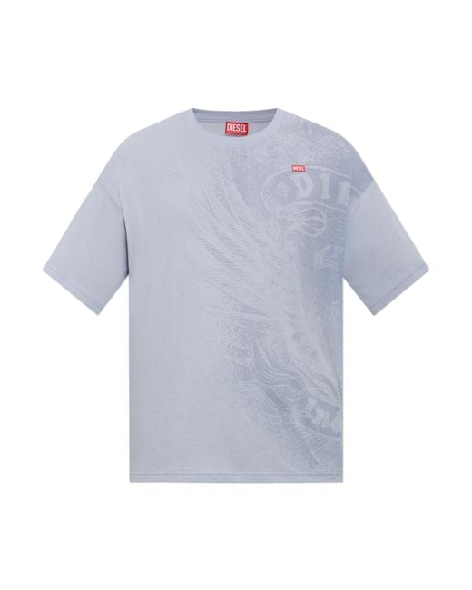 DIESEL Blue Denim Shirt 'D-Simply-S14' for men