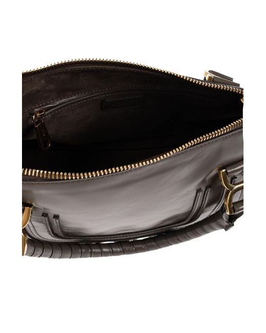 Chloé Black Handbag Marcie Double Medium