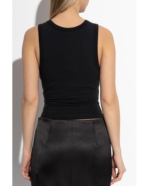 Entire studios Black Top 'Cropped'