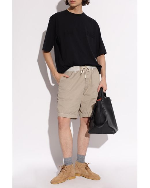 DSquared² Black T-Shirt With Logo for men
