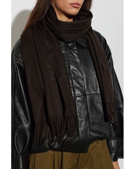 Max Mara Black Cashmere Shawl