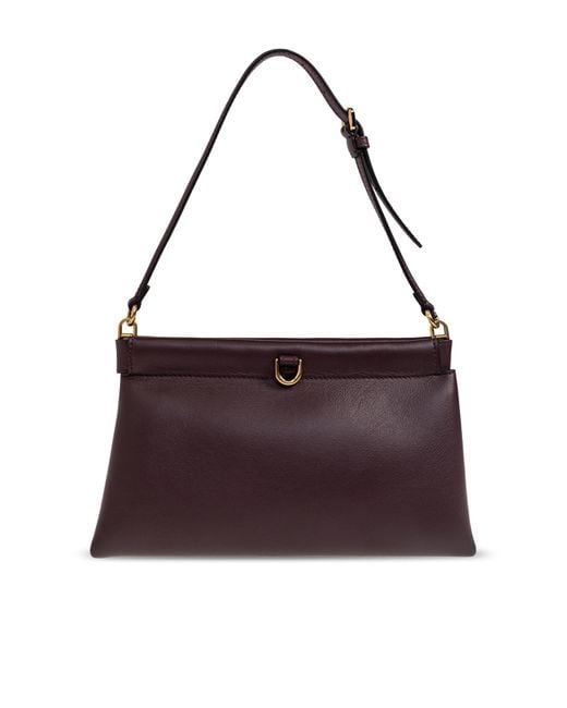 Etro Gray Shoulder Bag "Talk Mini"