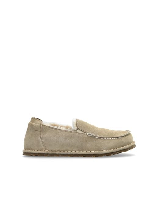 Birkenstock Gray Slip-On Shoes "Utti"