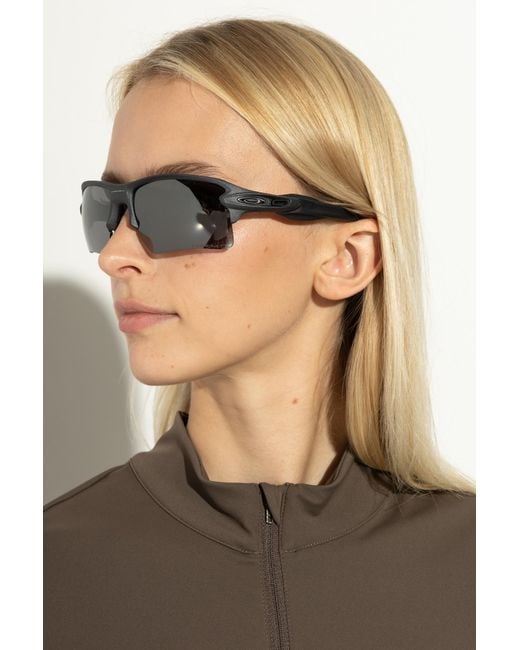 Oakley Gray "Flak 2.0 Xl" Sunglasses