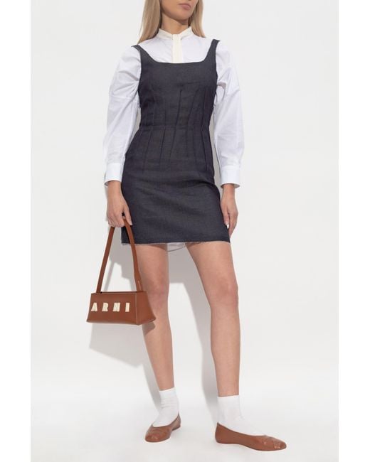 Marni Blue Denim Dress