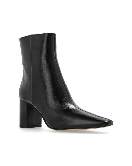 MICHAEL Michael Kors Black Heeled Ankle Boots 'Elise'