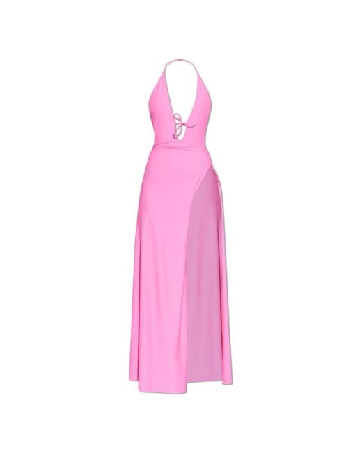 Balenciaga Pink Backless Dress