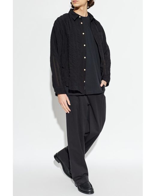 AllSaints Blue T-Shirt 'Chrome' for men