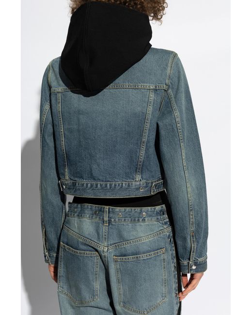 Alaïa Blue Denim Jacket