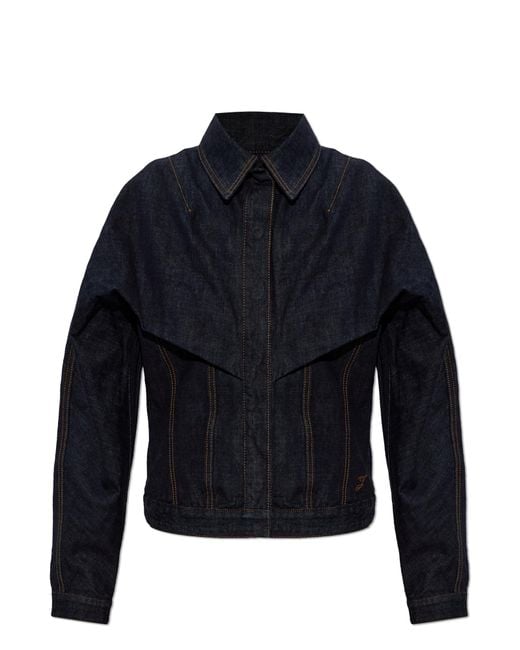 Jacquemus Blue 'Chale' Denim Jacket