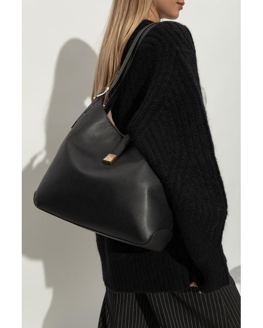 Kate Spade Black Rectangular Leather Top-Handle Bag