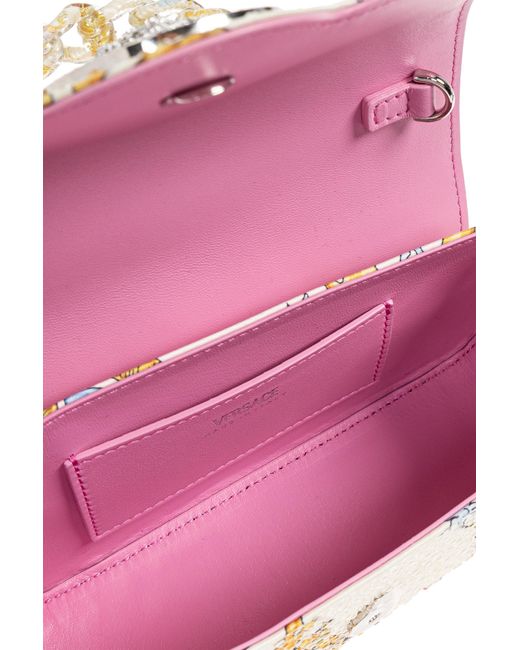 Versace Metallic Handbag "la Medusa Mini",