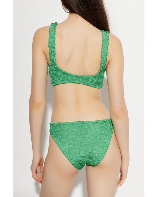 Paramidonna Green Two-Piece Swimsuit "Donika"