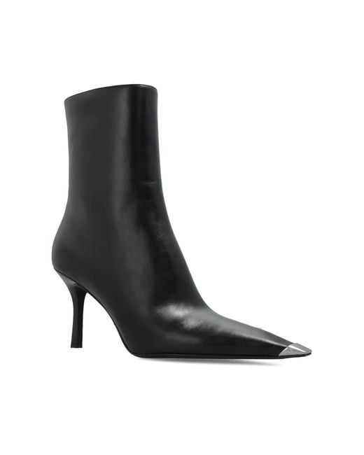 Alexander Wang Black 'Ferrara' Heeled Ankle Boots